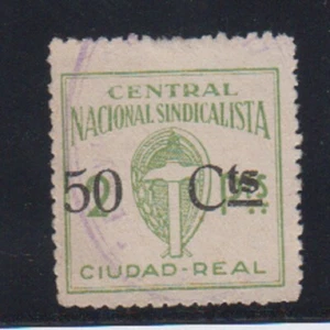 CIUDAD REAL. EDIFIL N/C 50 CTS VERDE C.N.S - Picture 1 of 2