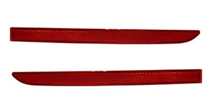 Reflektor Set für VW Tiguan 5N 07- hinten Stoßstange Rückstrahler Rot TYC - Bild 1 von 5