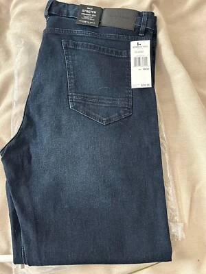 Kenneth Cole men's jeans -- new with tags --dark indigo -- 38x32 - Image 1 of 4