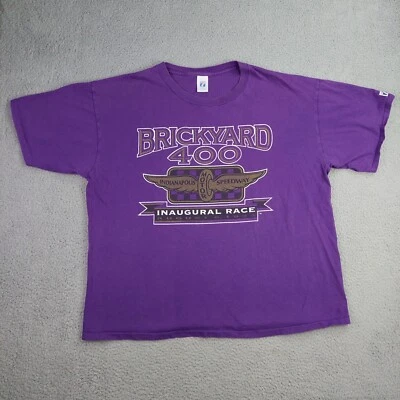 Vintage NASCAR Brickyard 400 Indianapolis Motor Speedway T Shirt Men's Size 2XL - Image 1 of 4