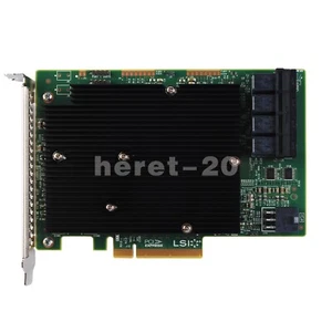 New For LSI 9300-16i 16-port LSI00447 12GB/s Host Bus Adapter 03-25600-01B - Picture 1 of 22