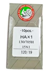 30 Pcs Embroidery / Sewing Machine Needles Size 120/19 130/705H HAx1 Size #19 19 - Picture 1 of 4