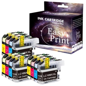 12 Stück LC109 LC103 Tintenpatrone passend für Brother MFC-J6520DW MFC-J6920DW MFC-J6720DW - Bild 1 von 1