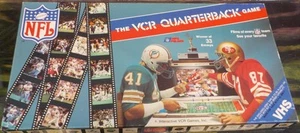 The VCR/DVD Quarterback Game 1986 Complete Board Game Vintage - Picture 1 of 14