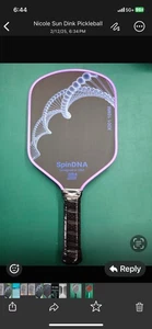 2 SpinDNA Pickleball Cold Press Paddel Set. - Bild 1 von 1