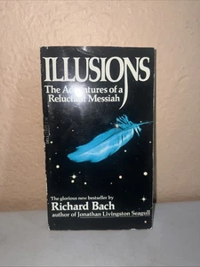 Illusions Richard Bach 1979 First Printing Spiritual Fiction Dell SIGNED - GOOD - Picture 1 of 15