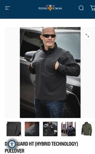 Flying Cross 57100 Large REG Dutyguard Ht+ Hybrid-Technologie Pullover schwarz 4XL - Bild 1 von 12