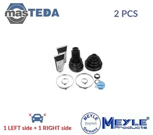 014 033 0158 CV JOINT BOOT KIT PAIR TRANSMISSION END WHEEL SIDE FRONT MEYLE 2PCS - Picture 1 of 5