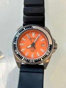Reloj SEIKO SCUBA SAMURAI NARANJA 7S25-00D0 SBDA005 Titanio Buen estado de funcionamiento - Imagen 1 de 4