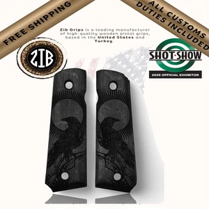 Empuñaduras Zib serie madera empuñaduras de pistola para Colt 1911 - Imagen 1 de 7