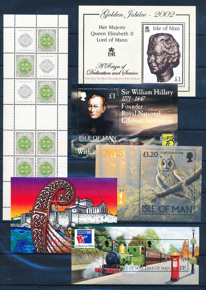 XE56554 Isle of Man mixed thematics sheets XXL MNH - Image 1 of 1