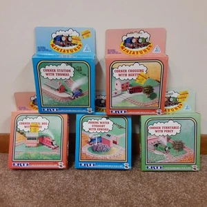 NOS Lot 5 ERTL 1991 Thomas Train Miniatures Bertie Edward James Percy - Picture 1 of 14