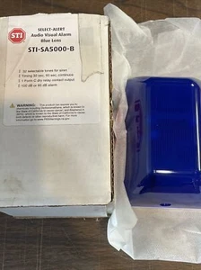 *NUOVO* STI-SA5000-B allarme audiovisivo obiettivo blu - Foto 1 di 3