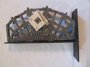 Cast Iron Building Ornament Yard Art ~ Colonial Burma & Scotland ~ Star & Arrows - Picture 1 of 6