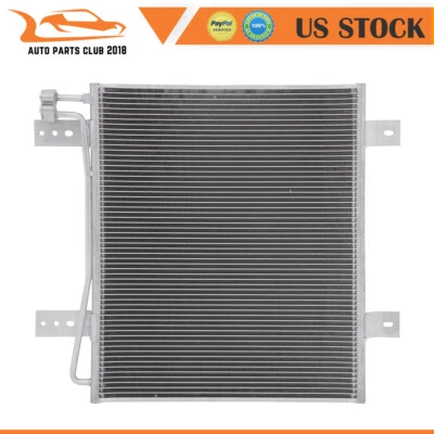 Fit AC Aluminum Condenser New Replacement for 02-03 International Harvester 4300 Foto 1 de 4