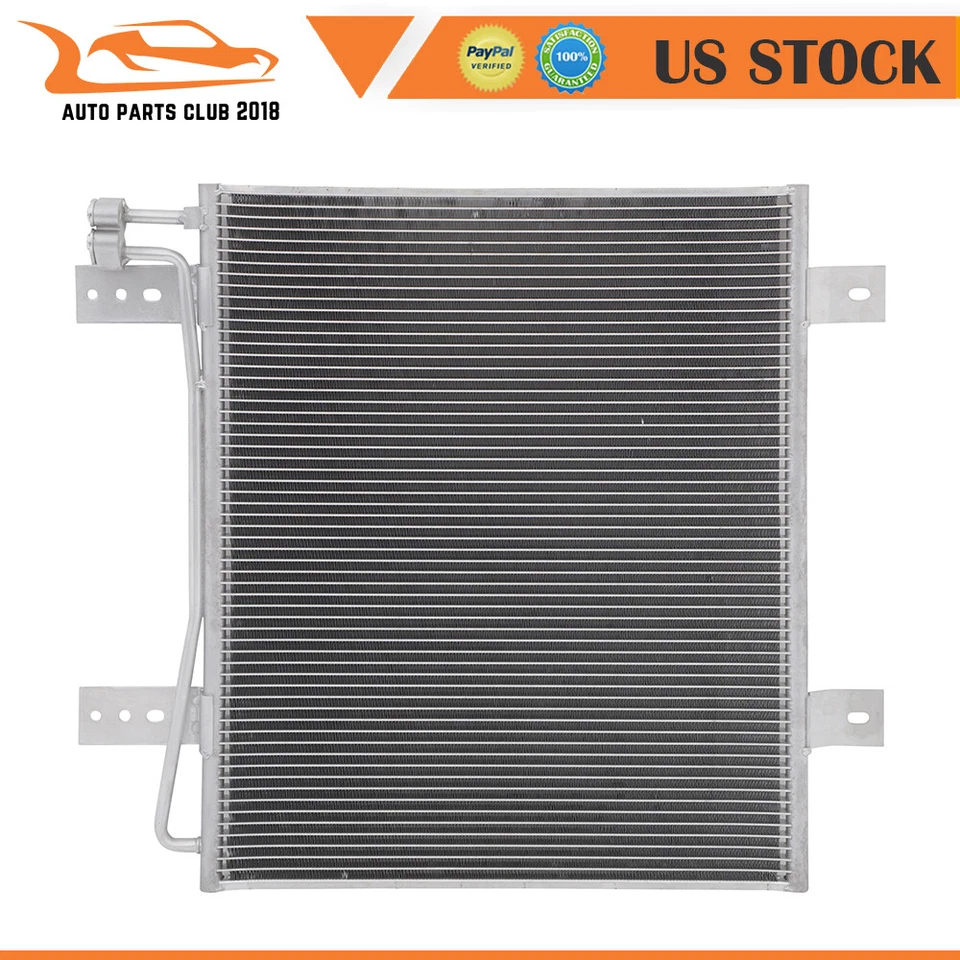 Fit AC Aluminum Condenser New Replacement for 02-03 International Harvester 4300 Foto 1 de 4