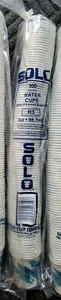Solo White Paper Wasserbecher 3oz 100 Tassen • R3 • Eine Hülle - Bild 1 von 3
