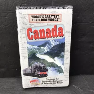 Greatest Train Ride Canada VHS 1996 Clam Shell sigillato - Foto 1 di 3