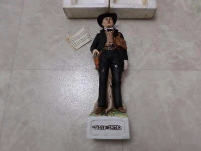 Jesse James Limited Edition McCormick Gunfighter Series Whiskey Decanter 1970 - Image 1 of 4