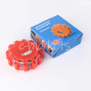 ONE LED Road Flares Flashing Warning Roadside Safety Light for Car Truck - Picture 1 of 1