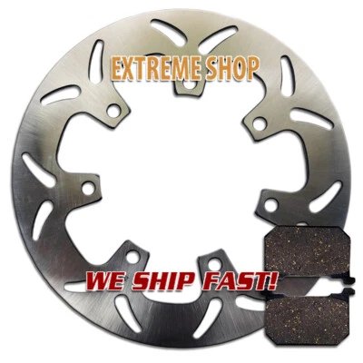 Rear Rotor+Brake Pads for Kawasaki KZ 1000 P Police (1982-2001) KZ 1100 (81-83) - Image 1 of 2