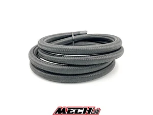 tubo carburante in treccia aeronautico AN6 inox nylon benzina 8mm teflon PTFE - Imagen 1 de 2