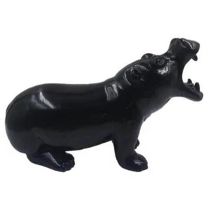 Schwarzes Nilpferd frei nach Francois Pompon - Picture 1 of 1