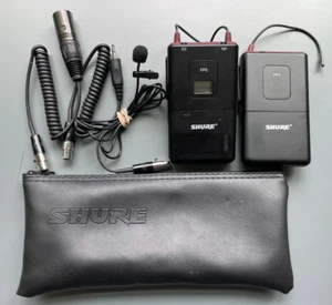 Shure FP5/FP1 Wireless Transmitter/Receiver Kit G4 470-494Mhz + Lavalier #3 - Picture 1 of 6