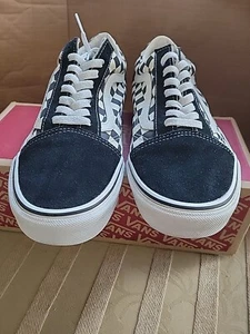 Talla 10 - VANS Old Skool tablero de ajedrez negro - Imagen 1 de 6
