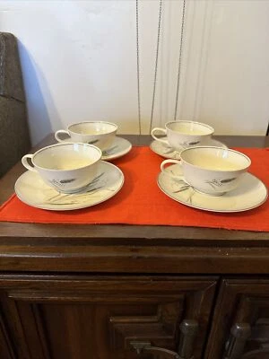 Rosenthal Selb Germany  Ceres Form E Modell R Lowery Set Of  Of 4 Cups & Saucers - Image 1 of 4