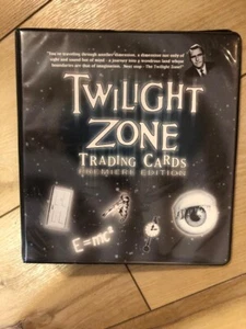 Raccoglitore Twilight Zone Premiere Edition 1999 Renon più set base 72 carte - Foto 1 di 4