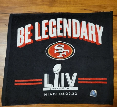 San Francisco 49ers Super Bowl LIV Rally Towel Cover