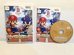 Mario & Sonic at the Olympic Games Nintendo Wii, Complete w Case & Instructions - Picture 1 of 8