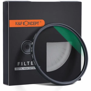 K&F Concept 77mm Slim CPL Green Multi-Coated German Schott B270 Slim CPL (77mm) - Picture 1 of 6