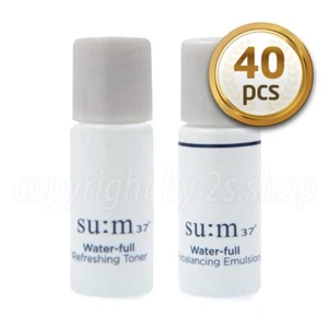 SU:M37 Water-Full Skin Refresher & Rebalancing Gel Lotion 5ml x 40pcs SUM37 - Picture 1 of 1