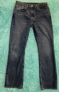 Levis 559 Straight Leg Mens Jeans size 36 X 34 Denim blue Relaxed - Picture 1 of 9