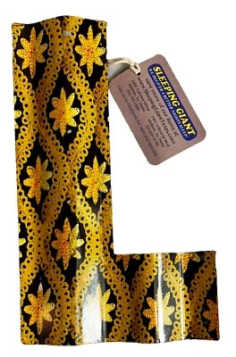 10" Letters for Wall Decor, Embossed Metal “L” w/ Floral Design by Lori Seibert - Image 1 of 4