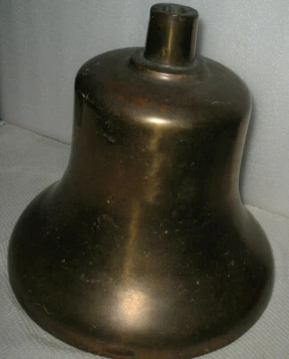 Vintage Bronze Railroad Locomotive Bell 11 Inch 40 lb - Image 1 of 4
