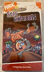The Fairly Oddparents Scary Godparents VHS Tape Nickelodeon RARE NEW SEALED