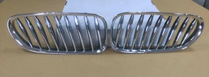 Fit For 03-08 BMW Z4 E85 E86 Convertible Coupe Front Grille Chrome & Black - Picture 1 of 4