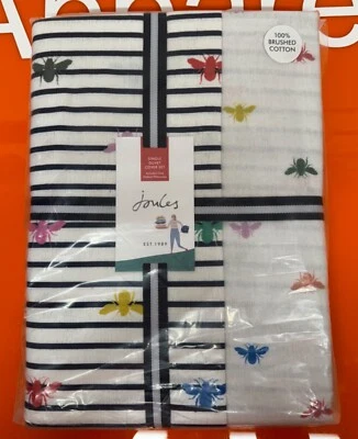 Joules Single Bedding Set, Duvet Cover & Pillowcase, Rainbow Bee,Brand New, b101 - Image 1 of 4