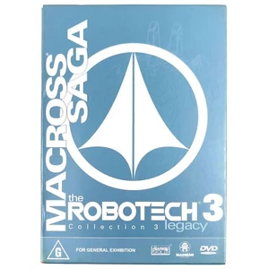The Robotech 3 Macross Saga Animation 3 DVD Box Set Region 4 - Picture 1 of 10