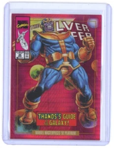 2024 THANOS UD MARVEL '92 MASTERPIECES #83-V VARIANT COVER RED /292!! - Picture 1 of 1