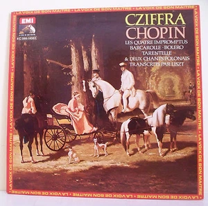 33 RPM Chopin Disk LP 12 " Barcarolle - Impronptus - Bolero - Tarantella - - Picture 1 of 4