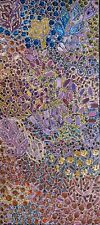 Rachael Nambula. Authentic Aboriginal Art.  Size 200cm x 90cm,Pencil Yam