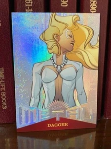 2017 Fleer Ultra Spider-Man Metal Patterned MM16 DAGGER Achievement💥~50 - Bild 1 von 1