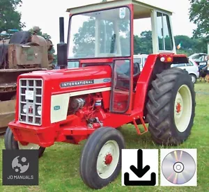 International 454, 474, 475, 574, 674, 2400, 2500 Traktor Service Reparaturanleitung - Bild 1 von 1