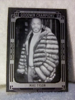 2015 Goodwin Champions Mike Tyson #123. Boxing Iron Mike. - Image 1 of 4