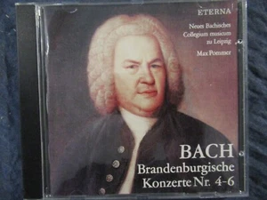 POMMER Bach Brandenburgische Konzerte Nr. 4 - 6 / CD DDR 1989 DSB ETERNA 329019 - Bild 1 von 2
