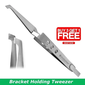 New Ortho Bracket Tweezers – Reverse Action, Hole Grip, Bonding Holding Placer  - Picture 1 of 4
